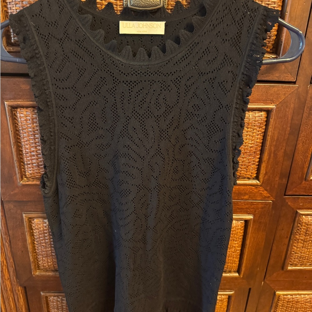 Ulla Johnson Zoe Coral Knit Sleeveless Top